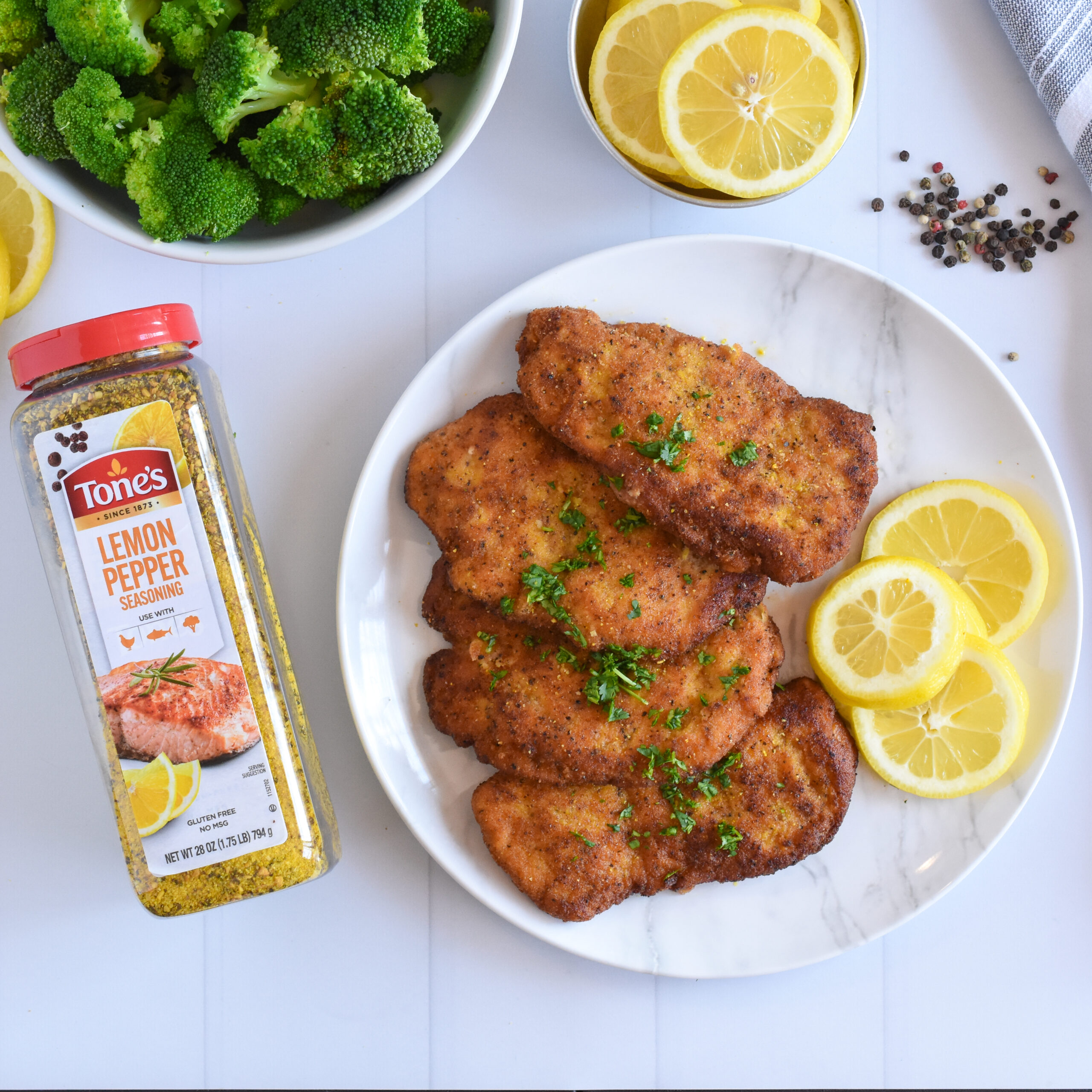 Lemon Pepper Chicken Cutlets Recipe