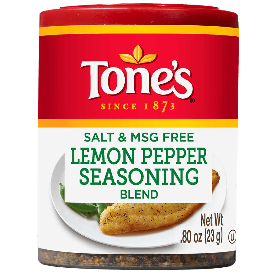 No-Salt Lemon Pepper Seasoning - Tone's®