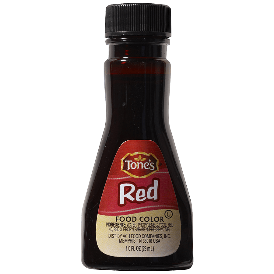 Amoretti - Natural Ruby Red Food Color Water Soluble - 2 fl oz