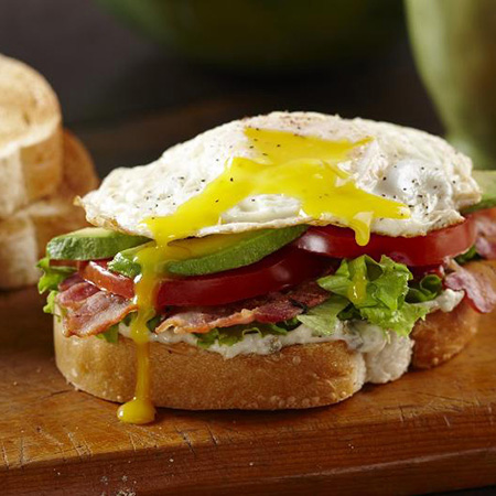 BLT with Fried Egg Recipe