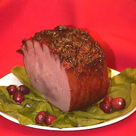 Cranberry Glazed Ham