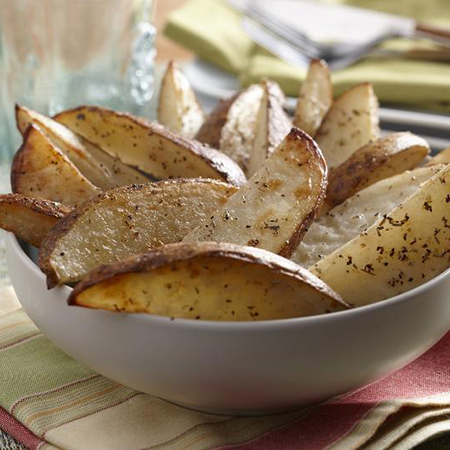 Herb Baked Potato Wedges