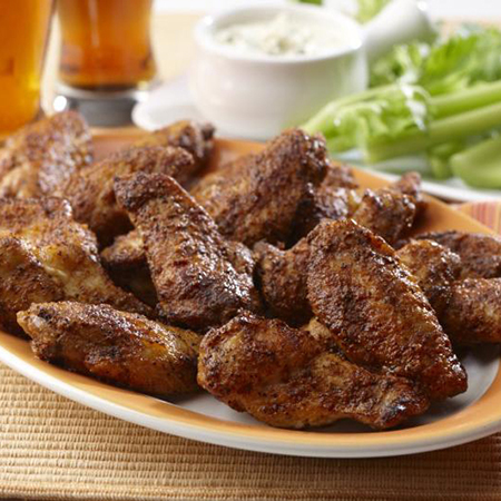 Hot and Spicy Cajun Chicken Wings