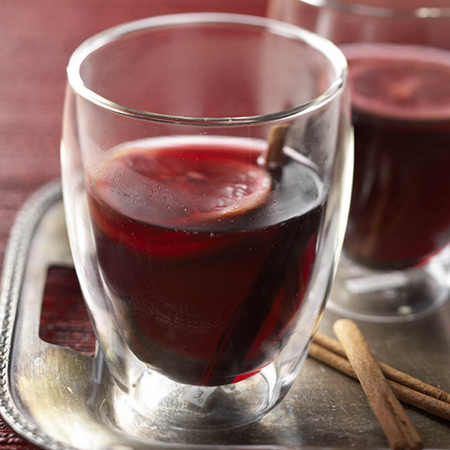 Mulled Cranberry Spiced Wine