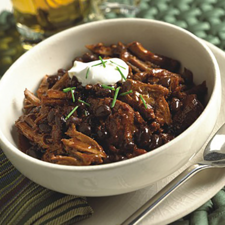 Slow Cooked Shredded Beef Chili